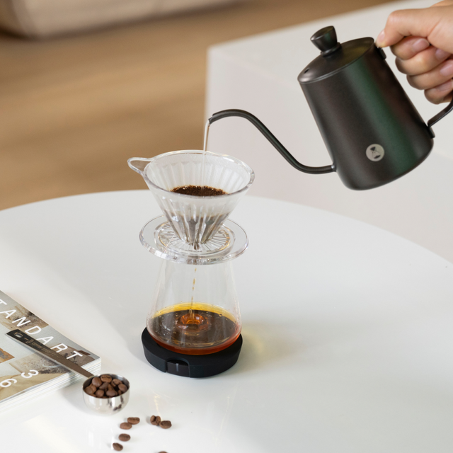 TIMEMORE Black Mirror Dot Coffee Weighing Platform